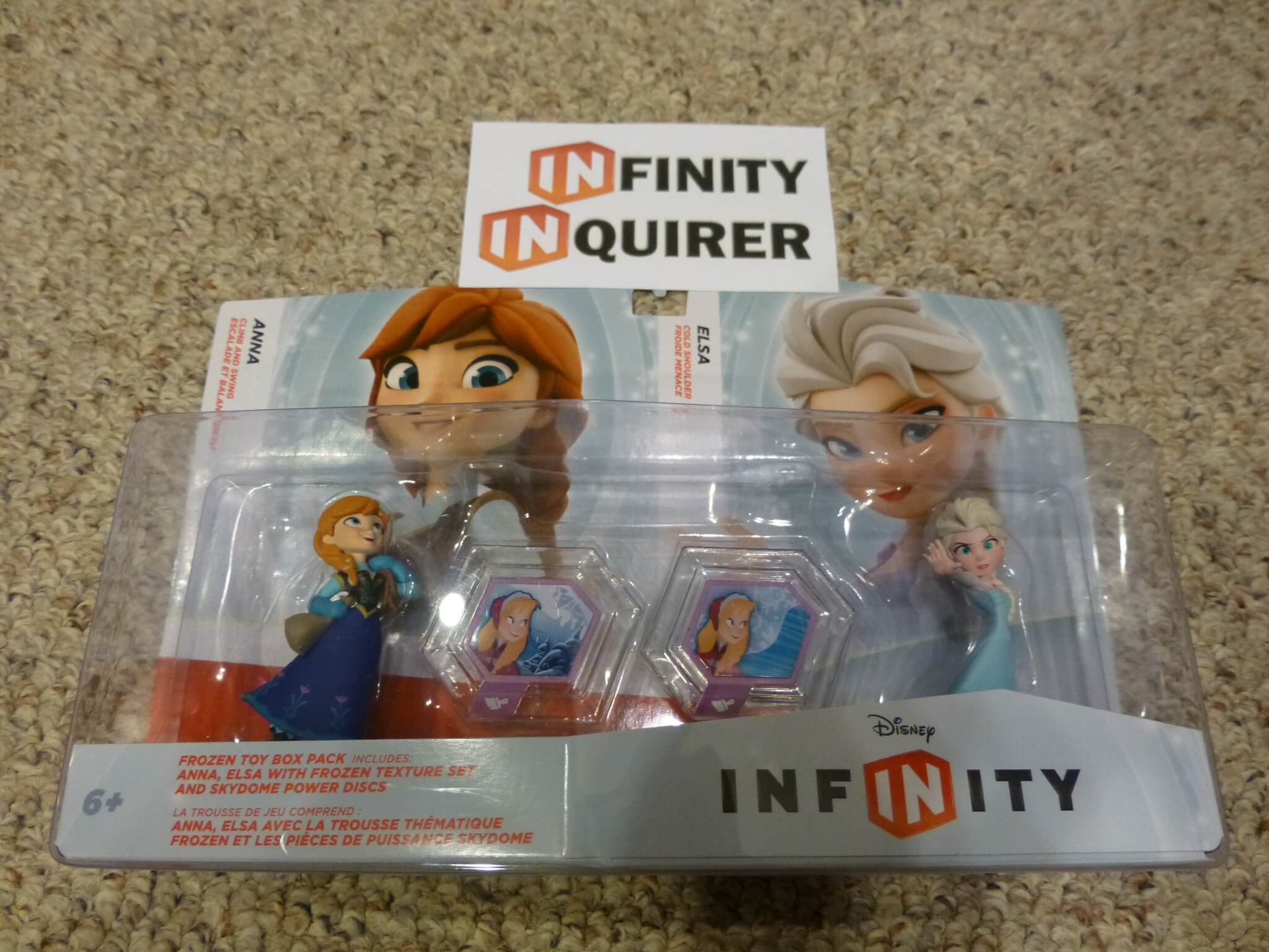 disney infinity frozen toy box set
