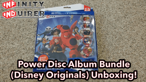 Disney Infinity Disney Originals Power Disc Album Unboxing