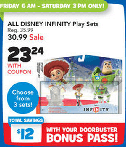 Disney Infinity PLayset sale