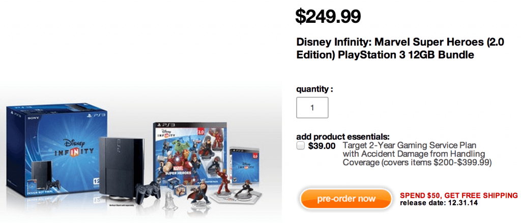 Target console Pre-Order